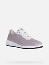 Geox Weiße und rosa Damen Geox Aerantis Turnschuhe