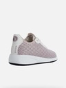 Geox Weiße und rosa Damen Geox Aerantis Turnschuhe