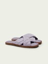 Scotch & Soda Hellviolette Damen-Wildlederpantoffeln Scotch & Soda Tilda