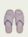Scotch & Soda Hellviolette Damen-Wildlederpantoffeln Scotch & Soda Tilda