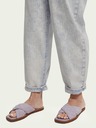 Scotch & Soda Hellviolette Damen-Wildlederpantoffeln Scotch & Soda Tilda