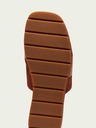 Scotch & Soda Rote und braune Damen-Wildlederpantoffeln Scotch & Soda Tilda