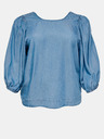 ONLY CARMAKOMA Blaue Denim-Bluse ONLY CARMAKOMA