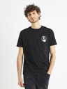 Celio Schwarzes Herren-T-Shirt mit Aufdruck Celio Hunter x Hunter