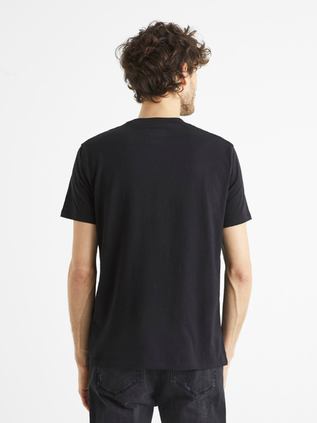 Celio Schwarzes Herren-T-Shirt mit Aufdruck Celio Hunter x Hunter