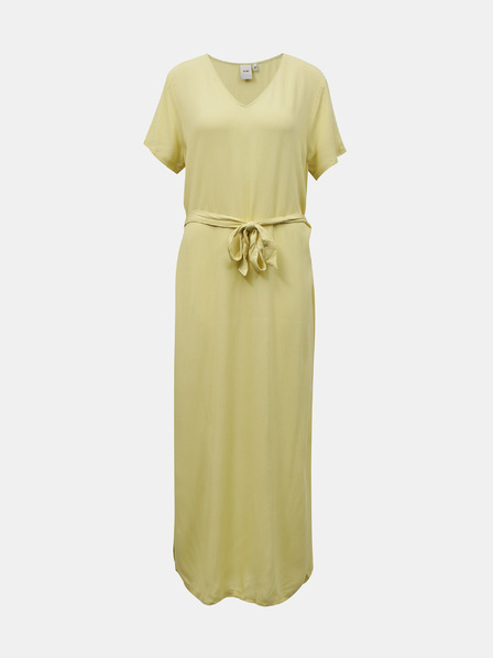ICHI Gelbes Damen Maxikleid ICHI