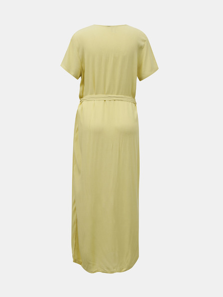 ICHI Gelbes Damen Maxikleid ICHI