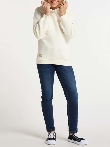 Ragwear Kapuzenpullover für Mädchen, cremefarben Ragwear Elinka