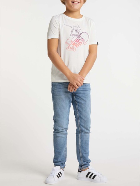 Ragwear Weißes Jungen-T-Shirt Ragwear Rogie