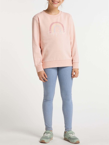 Ragwear Hellrosa Mädchen-Sweatshirt Ragwear Evka