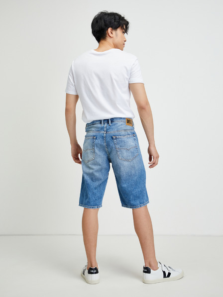Diesel Diesel Blau Herren Ripped Denim Shorts