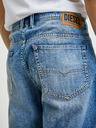 Diesel Diesel Blau Herren Ripped Denim Shorts