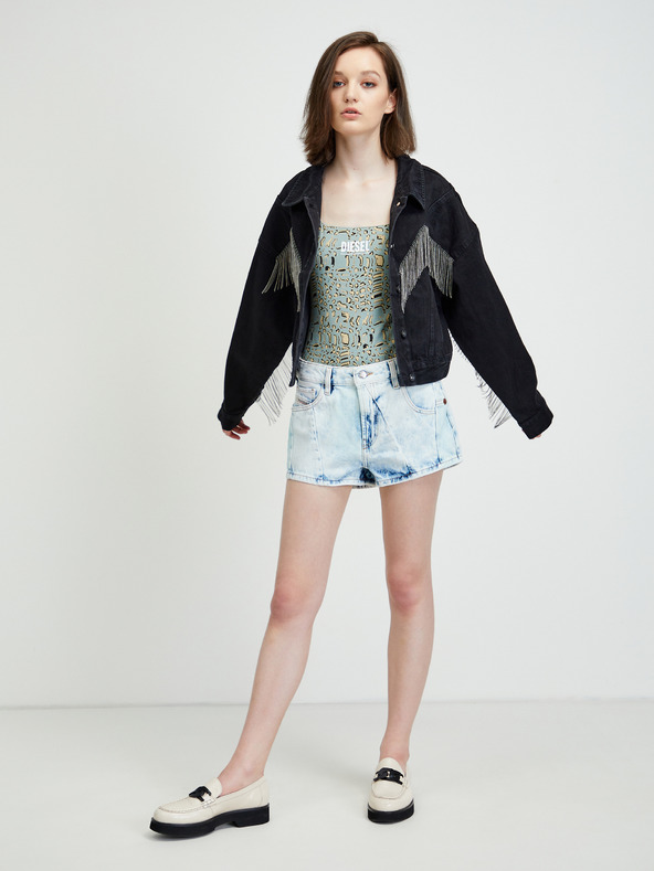 Diesel Diesel Joys hellblaue Denim-Shorts für Damen