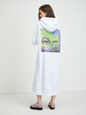 Diesel Diesel Orsy Weißes Sweatshirt Midriffs
