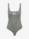 Diesel Grün gemusterter Bodysuit Diesel Bodisa