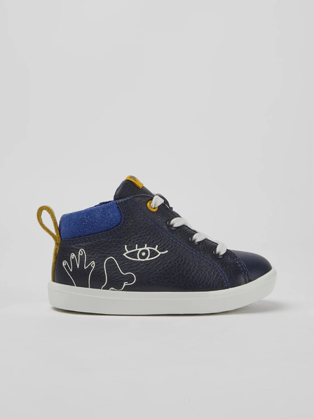 Camper Dunkelblaue Jungen Ledersneakers Camper
