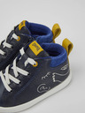 Camper Dunkelblaue Jungen Ledersneakers Camper