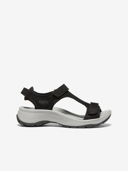 Keen Schwarze Damensandalen aus Leder Keen Astoria