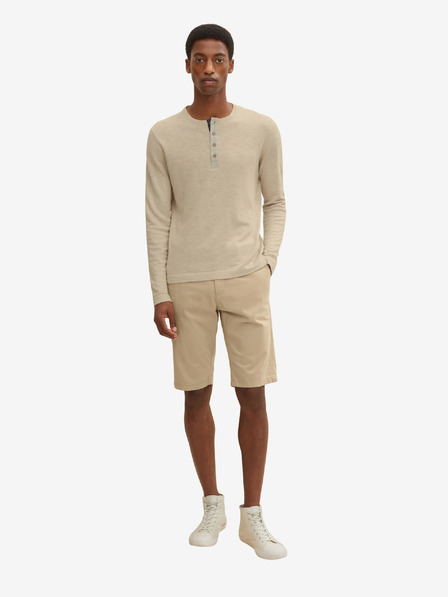 Tom Tailor Beige Herren Chino-Shorts Tom Tailor