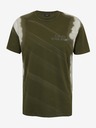 Diesel Grünes Batik-T-Shirt für Herren Diesel Jubind-Slits