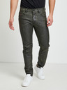Diesel Grün und grau gemusterte Skinny Fit Jeans Diesel Strukt