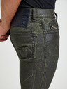 Diesel Grün und grau gemusterte Skinny Fit Jeans Diesel Strukt