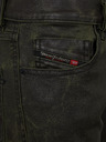 Diesel Grün und grau gemusterte Skinny Fit Jeans Diesel Strukt