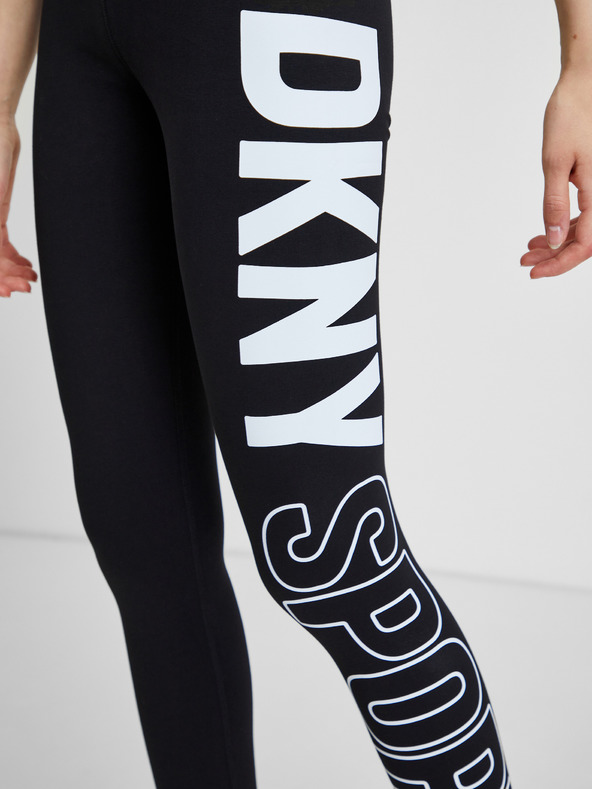 DKNY Schwarze Damen-Sport-Leggings DKNY