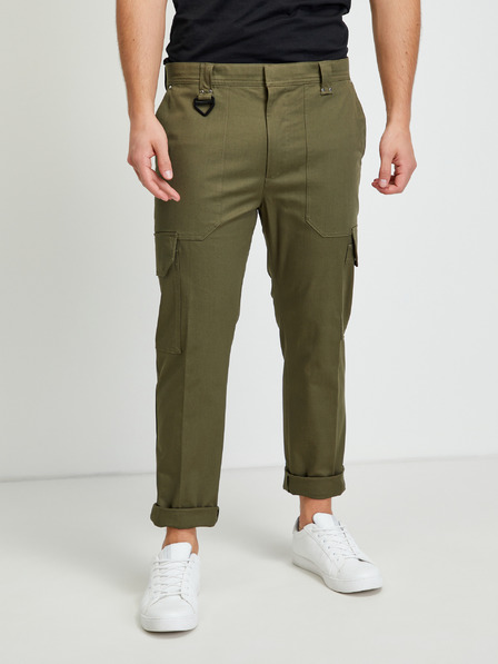 Diesel Diesel Baker Khaki Herrenhosen mit Taschen
