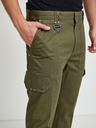 Diesel Diesel Baker Khaki Herrenhosen mit Taschen