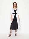Armani Exchange Dunkelblaues Midikleid Armani Exchange