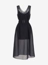Armani Exchange Dunkelblaues Midikleid Armani Exchange