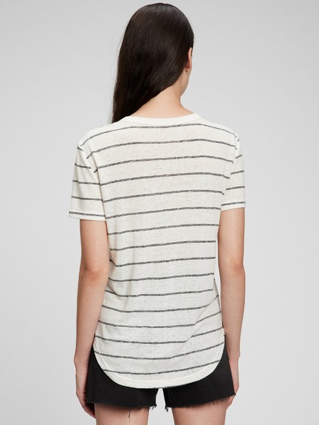 GAP Gestreiftes Leinenshirt GAP