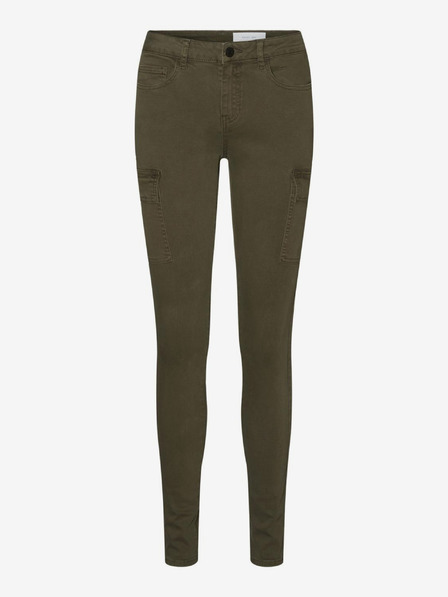 Noisy May Khakifarbene Skinny Fit Hose Noisy May Lucy