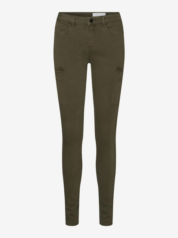 Noisy May Khakifarbene Skinny Fit Hose Noisy May Lucy