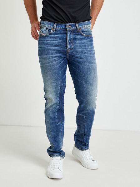 Diesel Diesel Fining blaue Herren-Skinny-Fit-Jeans mit Stickerei-Effekt