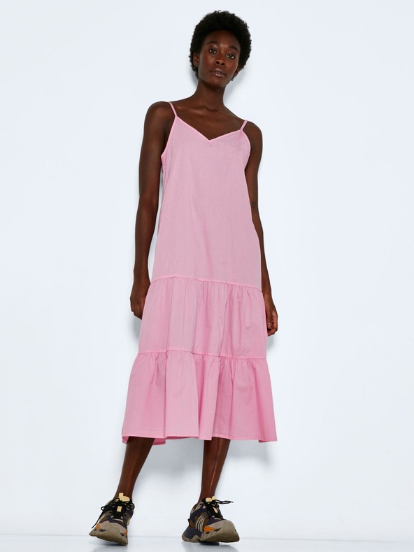 Noisy May Rosa Maxikleid Noisy May Violet
