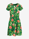 Blutsgeschwister Grün geblümtes Kleid Blutsgeschwister