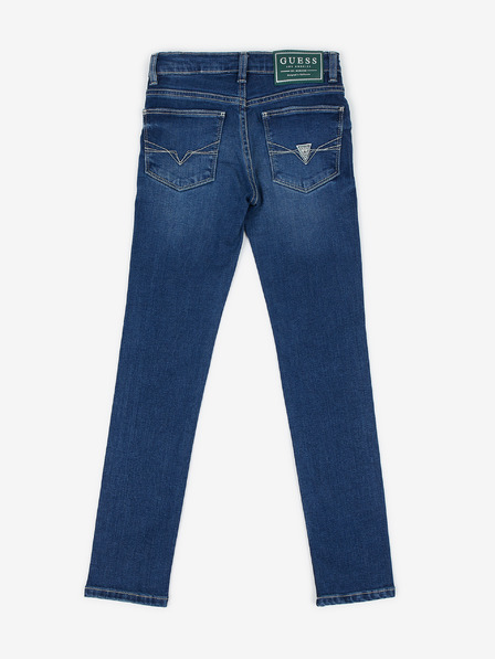 Guess Dunkelblaue Mädchen Skinny Fit Jeans Guess