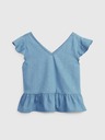 GAP Kinder Baumwoll-Top Peplum GAP
