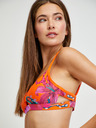 Desigual Orange gemustertes Damen-Badeanzug-Oberteil Desigual Attina I