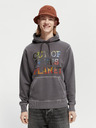 Scotch & Soda Grauer Scotch & Soda-Kapuzenpullover für Männer