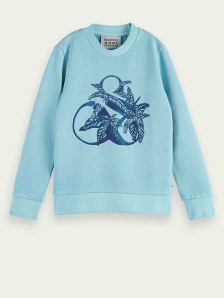 Scotch & Soda Hellblaues Sweatshirt für Jungen Scotch & Soda