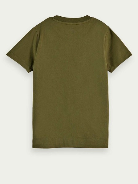 Scotch & Soda Khakifarbenes Scotch & Soda-T-Shirt für Jungen