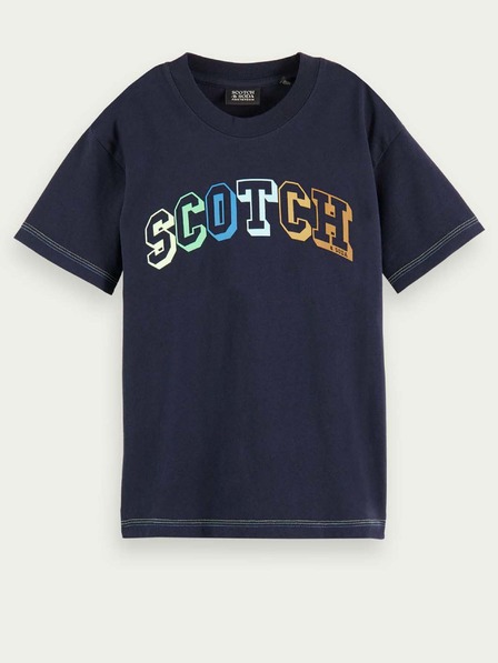 Scotch & Soda Dunkelblaues Jungen-T-Shirt Scotch & Soda