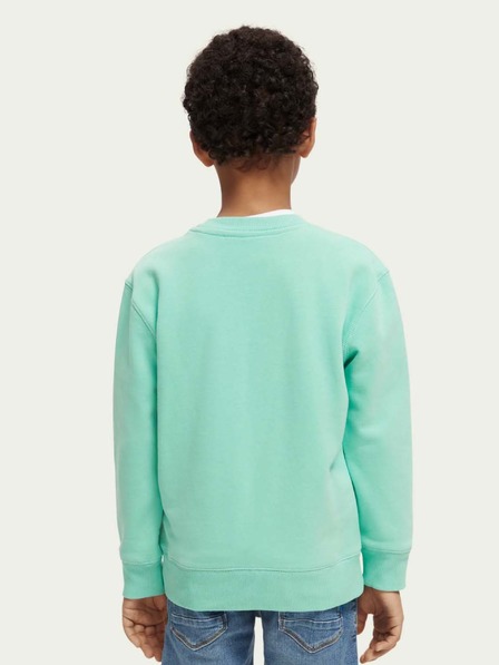 Scotch & Soda Hellgrünes Sweatshirt für Jungen Scotch & Soda