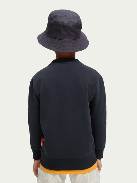 Scotch & Soda Schwarzes Sweatshirt für Jungen Scotch & Soda