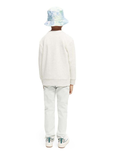 Scotch & Soda Hellgraues gestromtes Sweatshirt für Jungen von Scotch & Soda