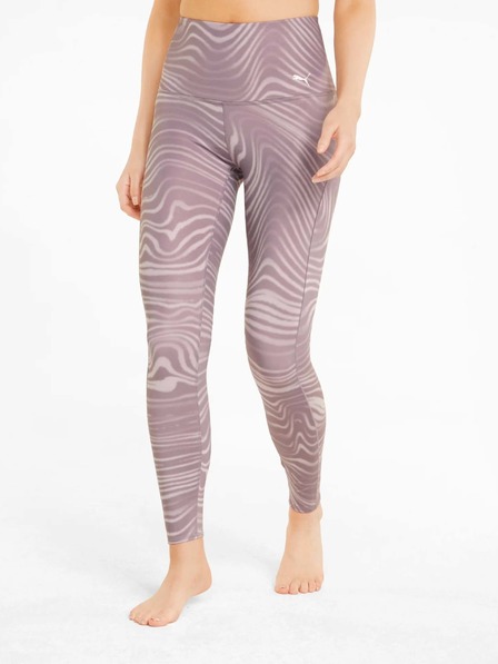 Puma Hellviolette Puma Studio Sport-Leggings für Damen