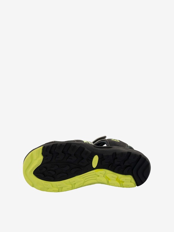 ALPINE PRO Gelbe und graue Kindersandalen ALPINE PRO WHITE